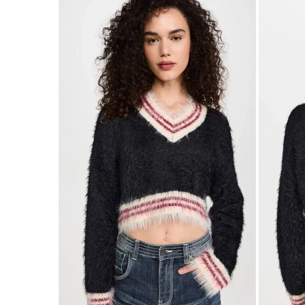 **NEW** Ragged Priest Snitch Knit Sweater - Picture 1 of 4